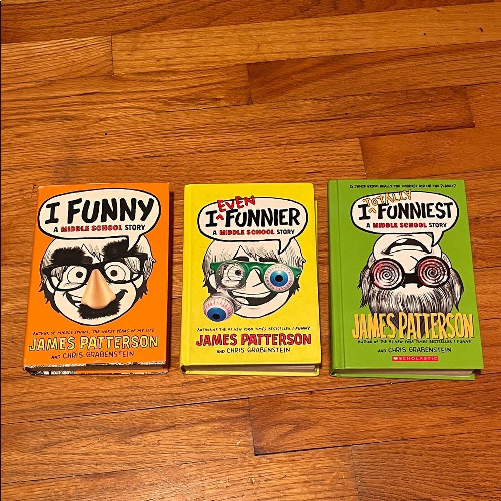 James Patterson Middle School Story Book Set